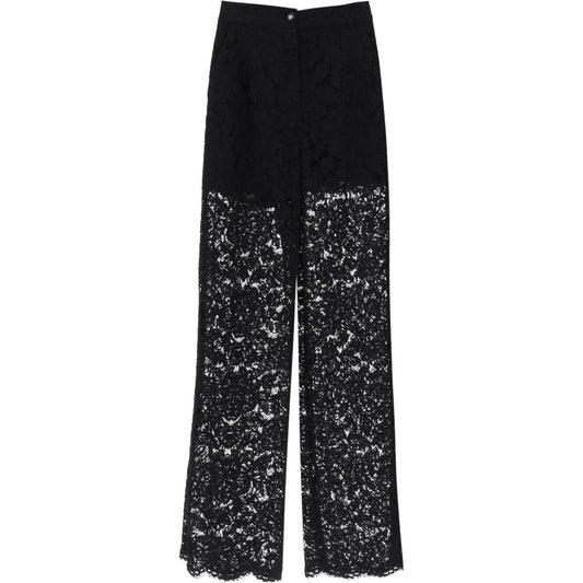 Dolce & Gabbana lace pants Trousers Dolce & Gabbana