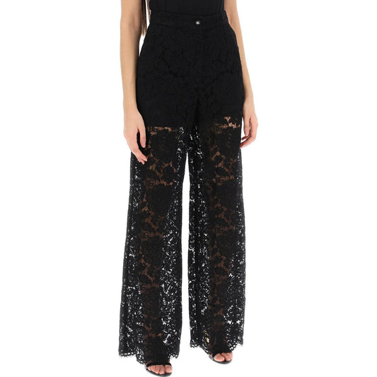 Dolce & Gabbana lace pants Trousers Dolce & Gabbana