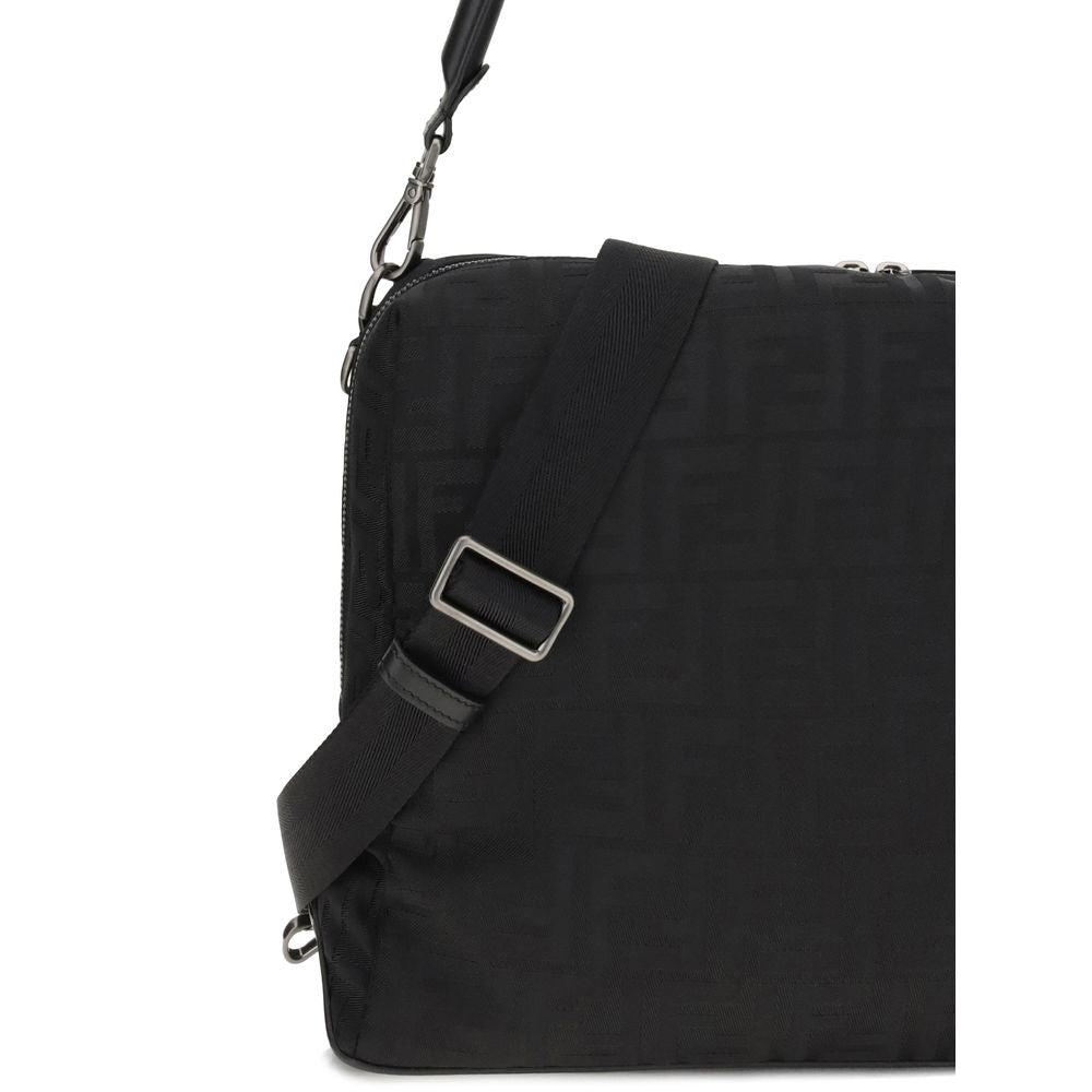 Fendi Black Polyamide Shoulder Bag Fendi