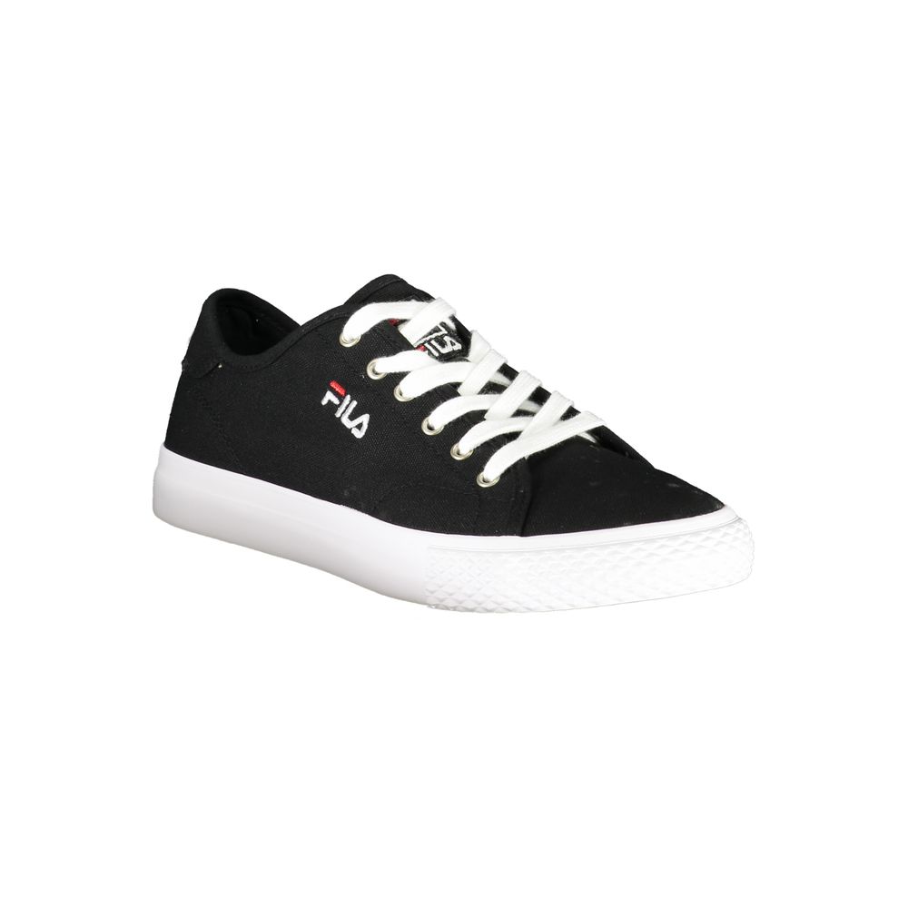 Fila Black Polyester Athletic Sneakers