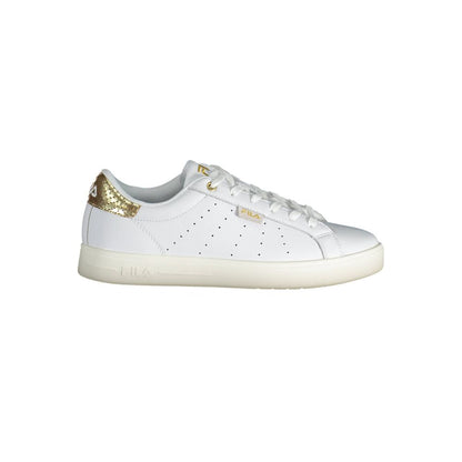 Fila White Leather Women Sneaker