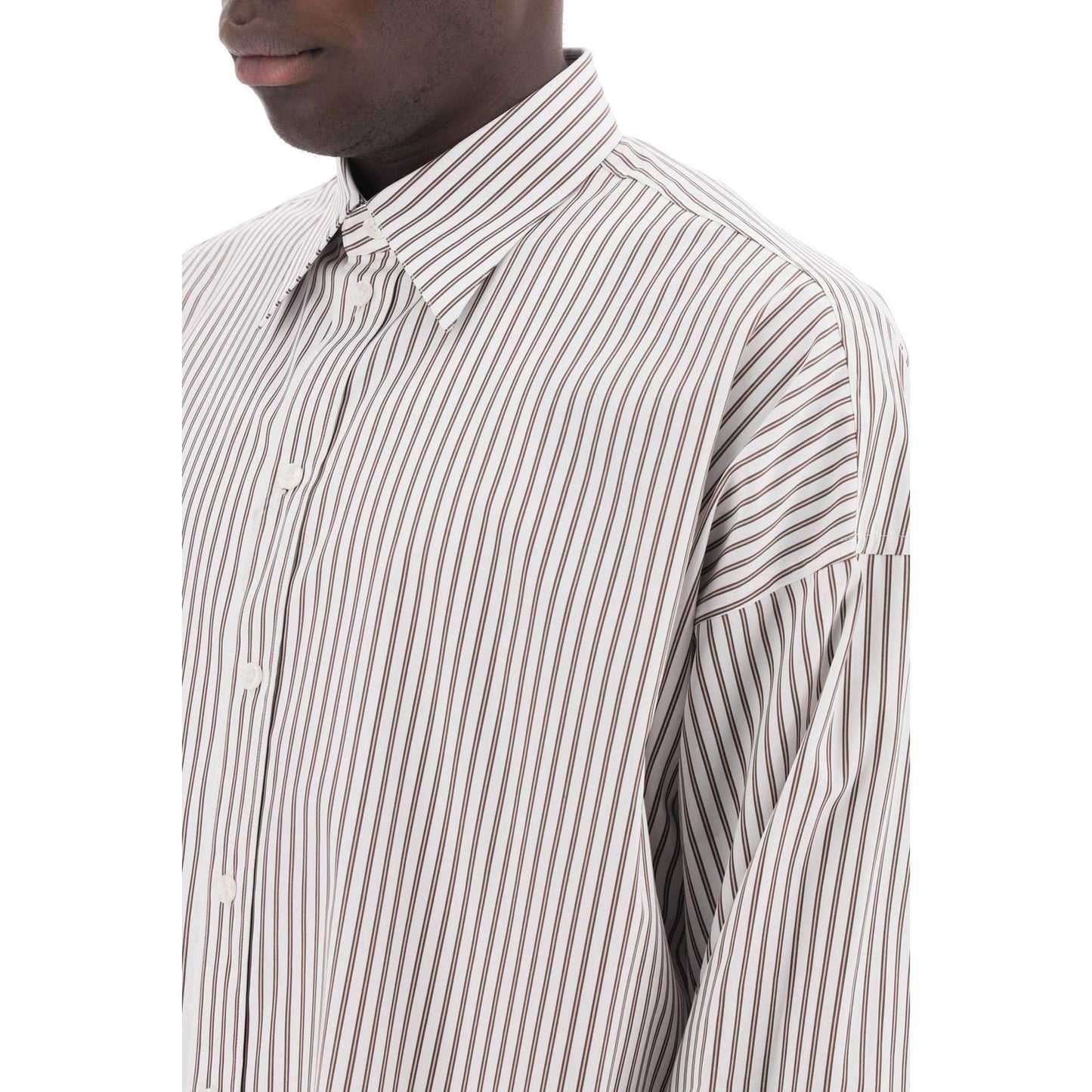 Dolce & Gabbana 'oversized striped poplin shirt Shirts Dolce & Gabbana