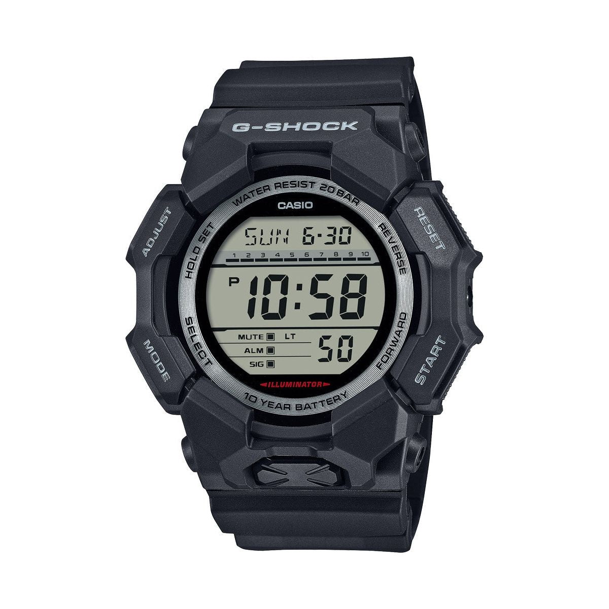 CASIO G-SHOCK Mod. NEW RUGGED BASIC Digital 10-Year Battery WATCHES CASIO G-SHOCK