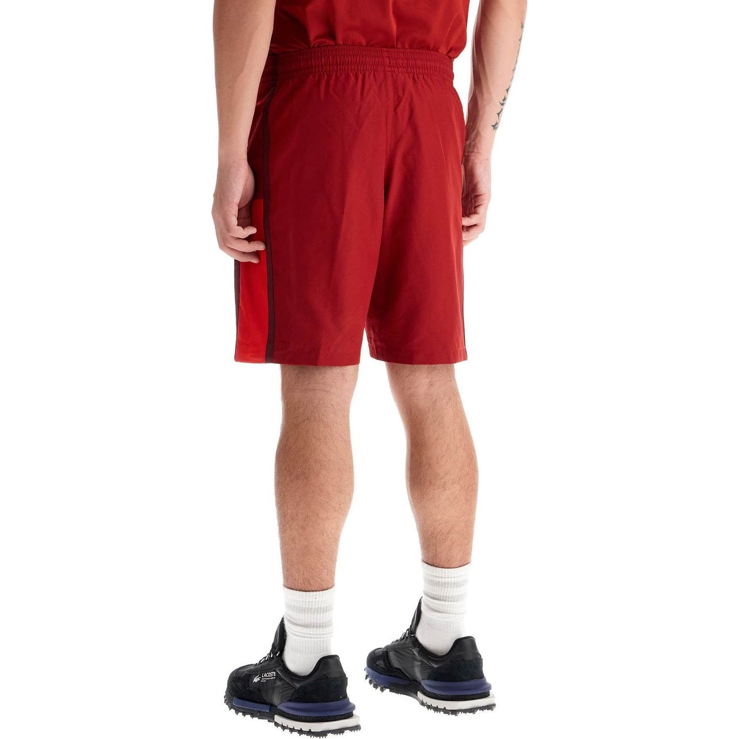 Lacoste sporty color block bermuda shorts Short trousers Lacoste