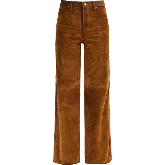 Golden Goose suede leather pants for men