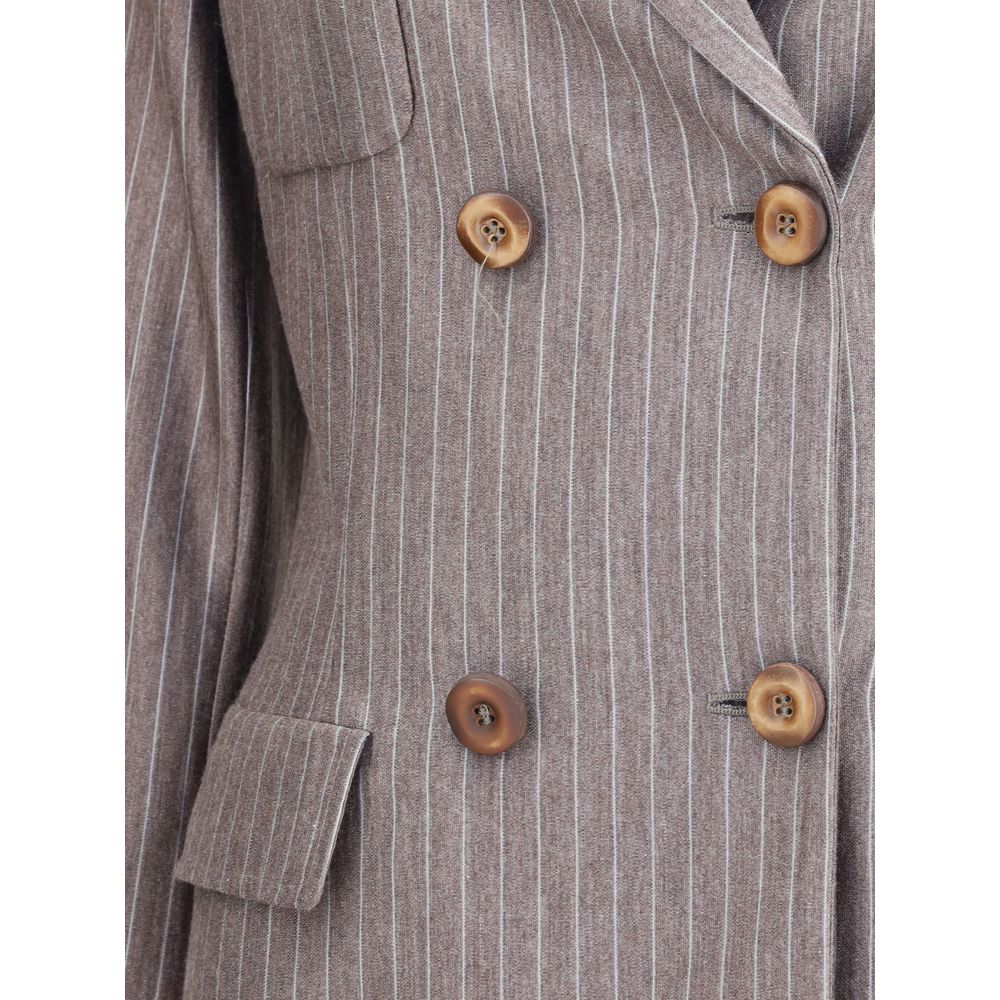 Giorgio Armani Brown Cashmere Blazer Giorgio Armani