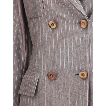 Giorgio Armani Brown Cashmere Blazer Giorgio Armani