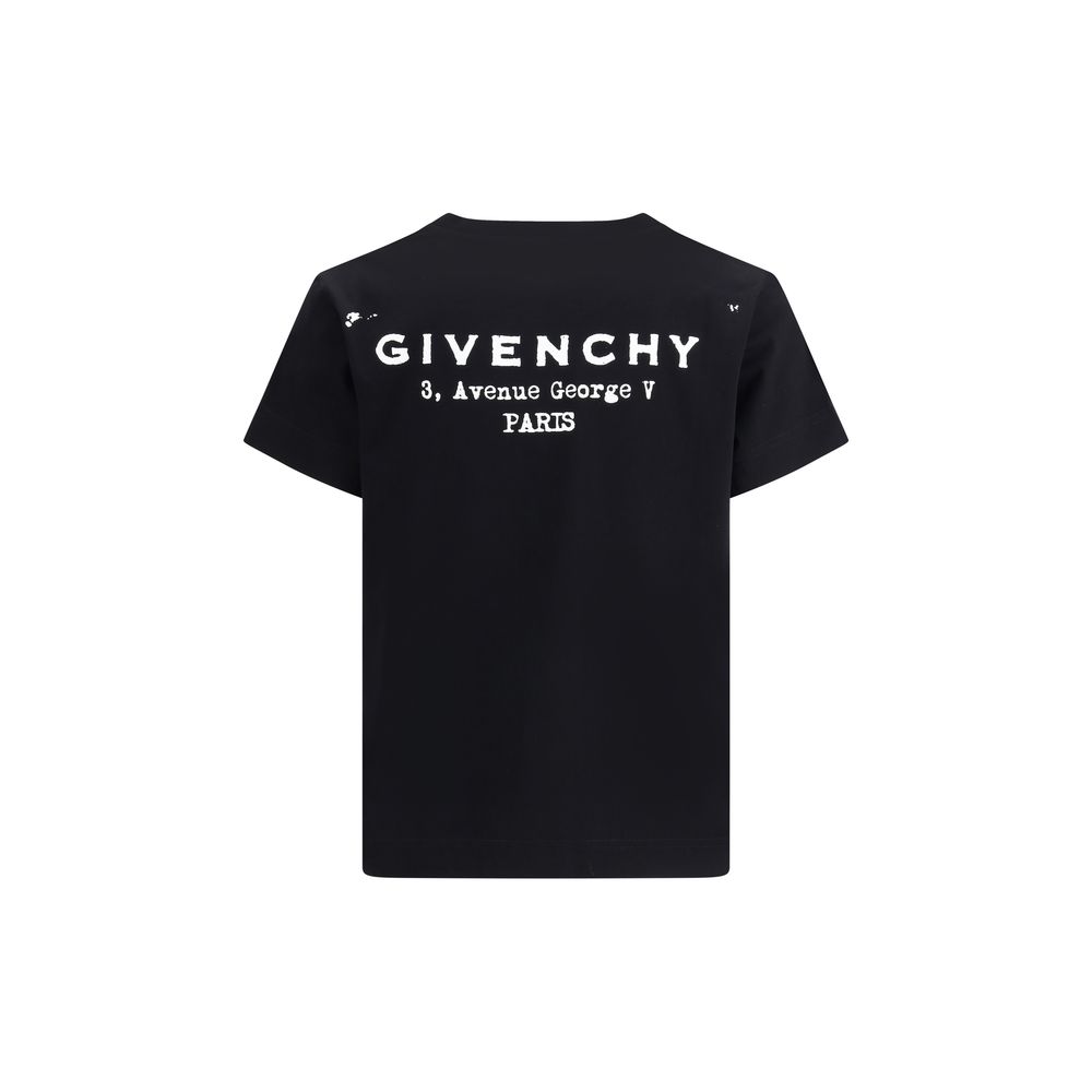 Givenchy Black Cotton T-Shirt Givenchy