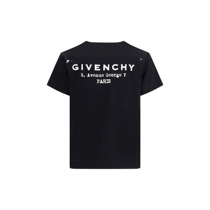 Givenchy Black Cotton T-Shirt Givenchy