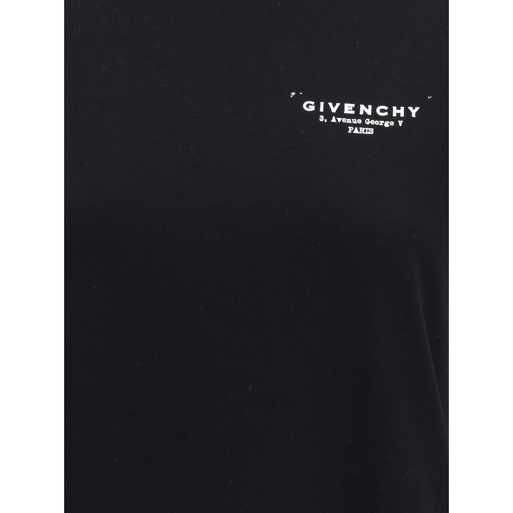 Givenchy Black Cotton T-Shirt Givenchy
