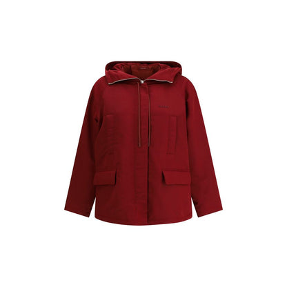 Gucci Bordeaux Polyester Shell Jacket Gucci