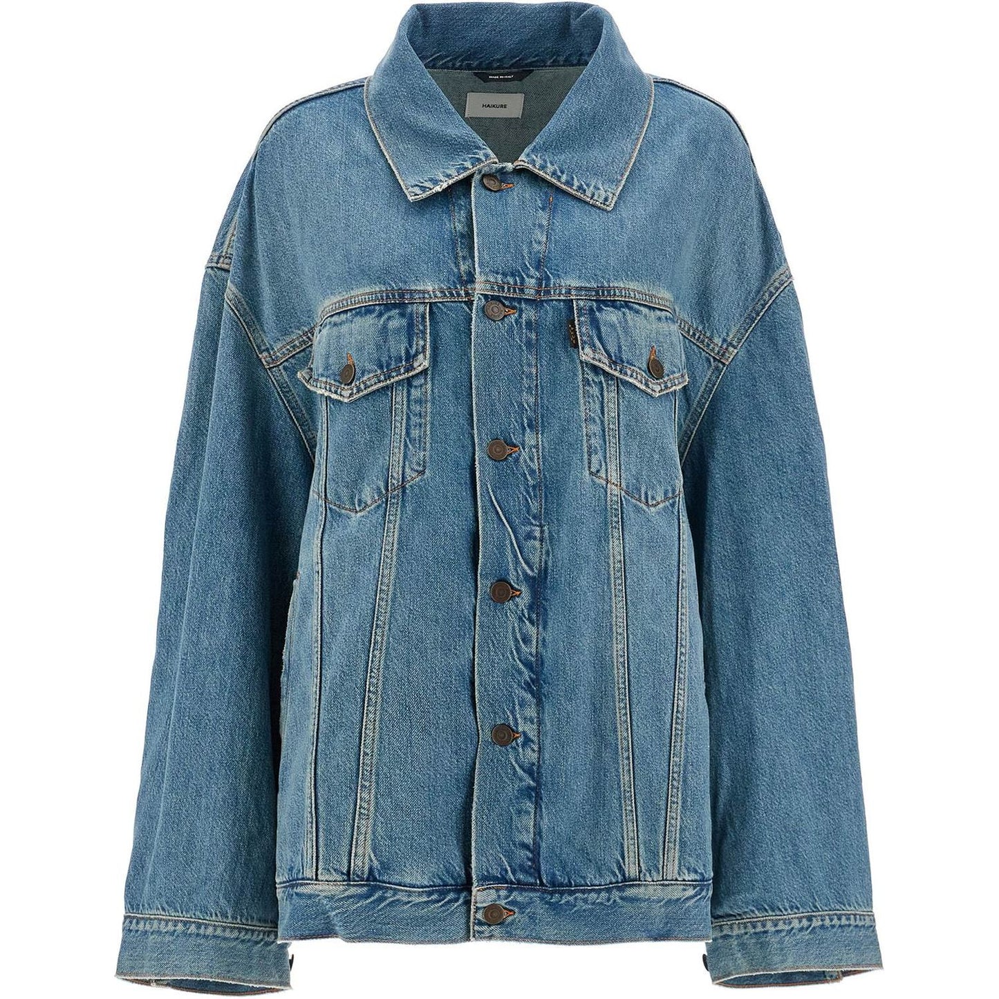 Haikure "janet's oversized denim jacket Jackets Haikure