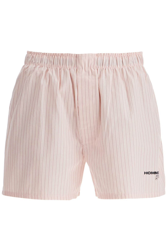 Homme Girls striped oxford shorts Short trousers Homme Girls