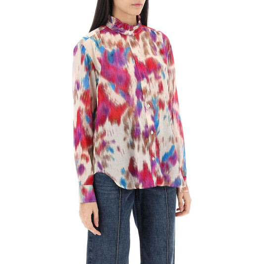 Isabel Marant Etoile gamble shirt with shaded motif Topwear Isabel Marant Etoile