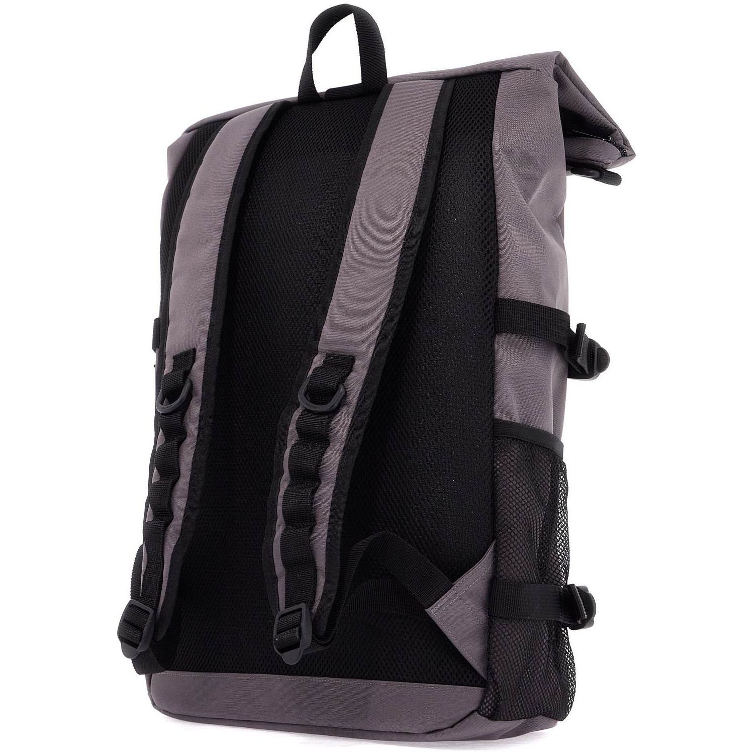 Front view with bag zipped and handles upright.