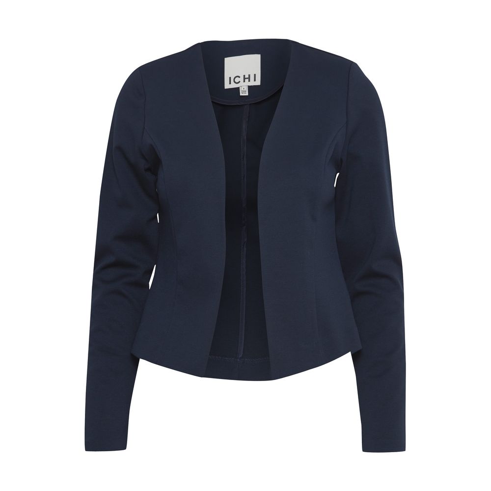 ICHI Blue Polyester Blazer ICHI