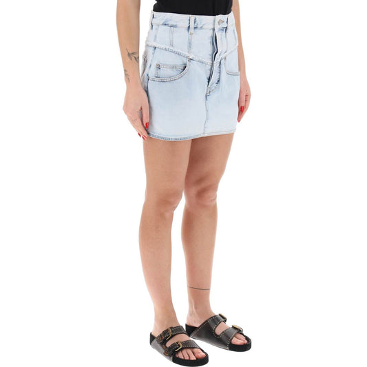 Isabel Marant narjis denim mini skirt Skirts Isabel Marant