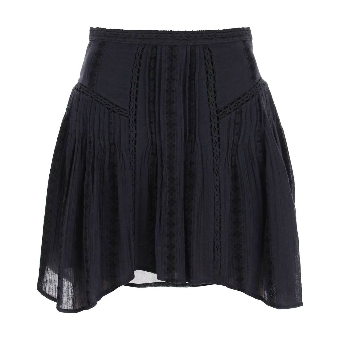 Isabel Marant Etoile jorena mini skirt with lace inserts Skirts Isabel Marant Etoile