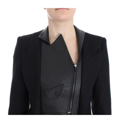 KAALE SUKTAE Black Short Blazer Coat Biker Jacket KAALE SUKTAE
