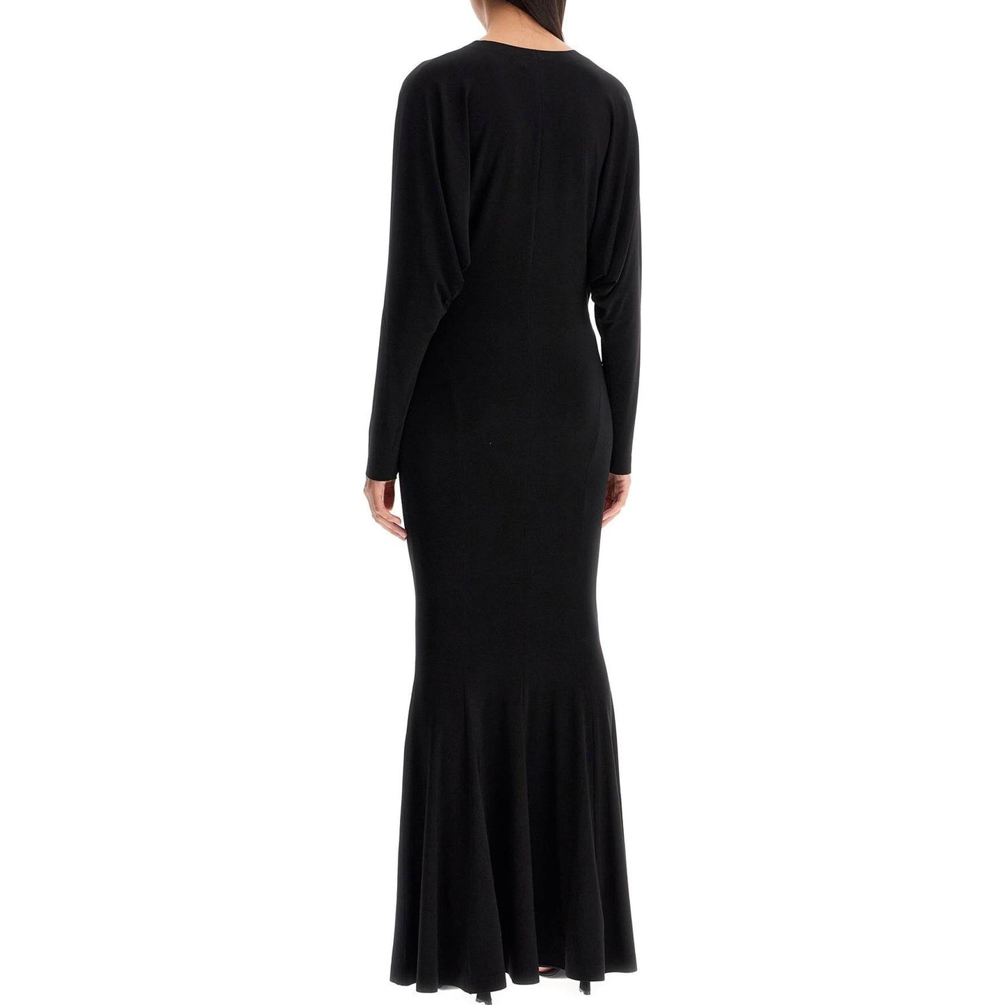 Norma Kamali mermaid-style dress with dolman sleeves Dresses Norma Kamali