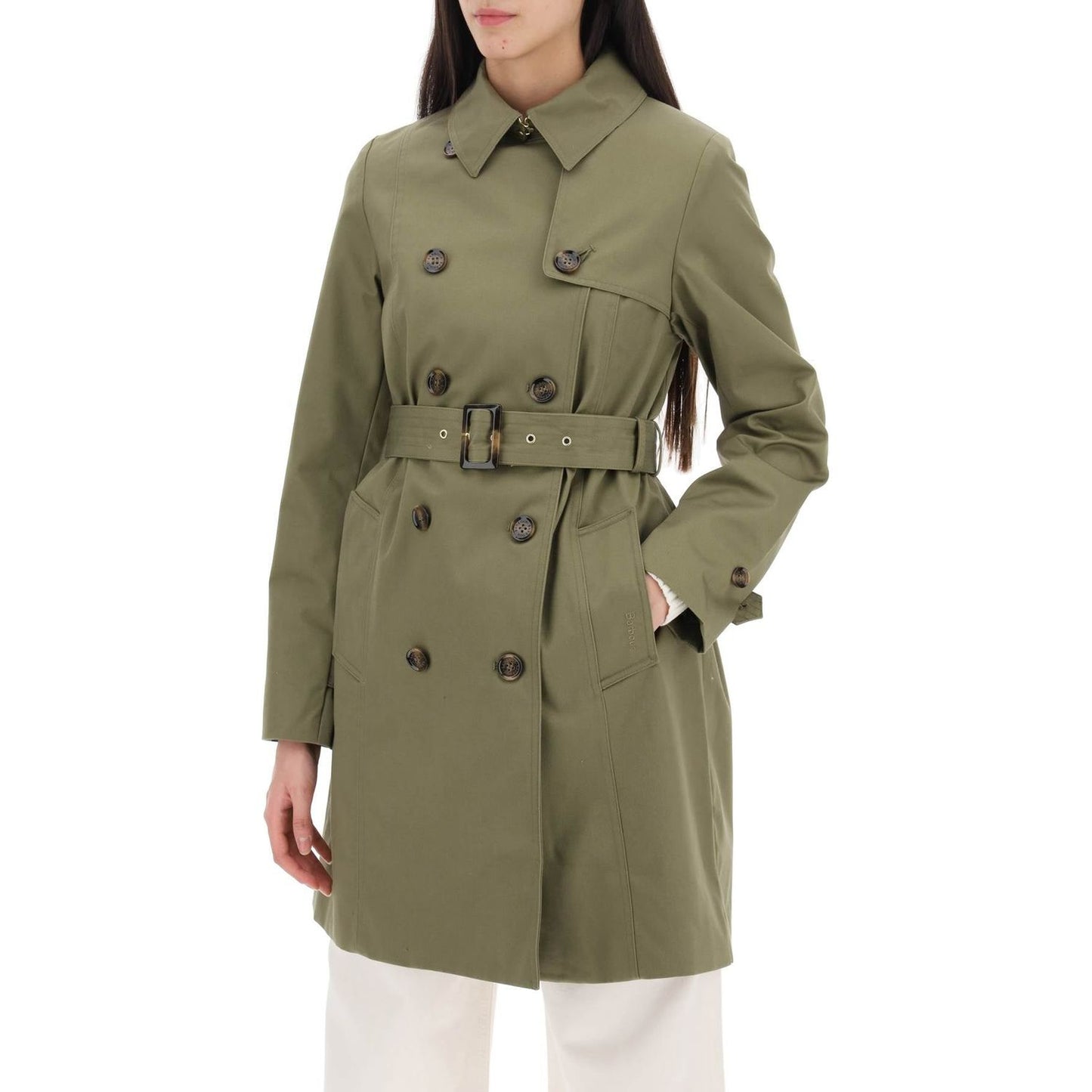 Barbour double-breasted trench coat for Jackets Barbour