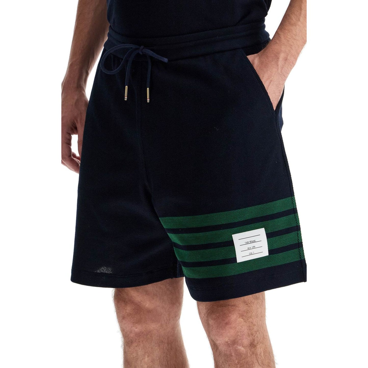 Thom Browne 4-bar cotton bermuda shorts Short trousers Thom Browne