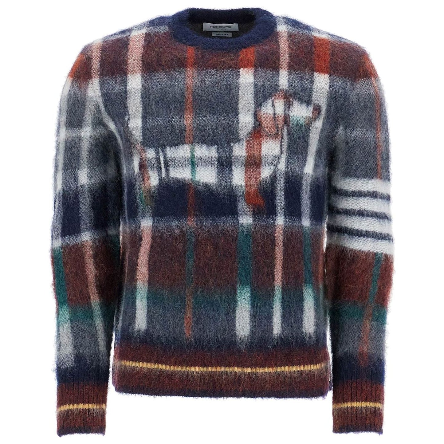 Thom Browne brushed mohair pullover Knitwear Thom Browne