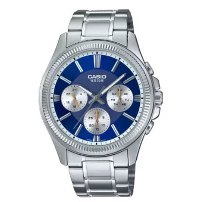 CASIO Mod. DAY DATE MULTIFUNCTION - BLUE WATCHES