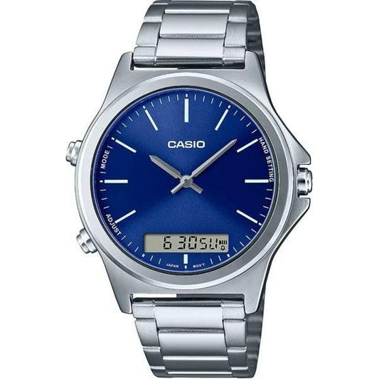 CASIO COLLECTION Mod. ANA-DIGIT ALARM Blue WATCHES CASIO CLASSIC & VINTAGE