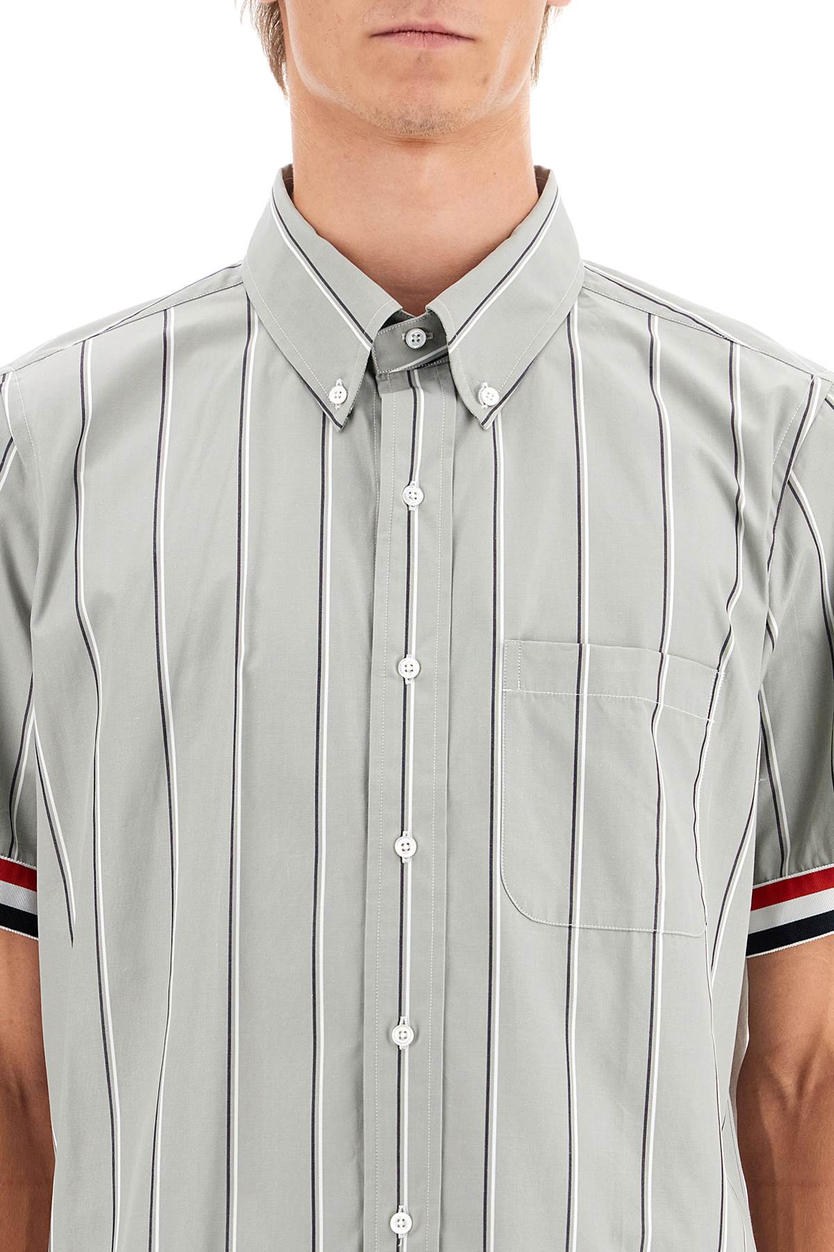 Thom Browne striped short-sleeved shirt Shirts Thom Browne