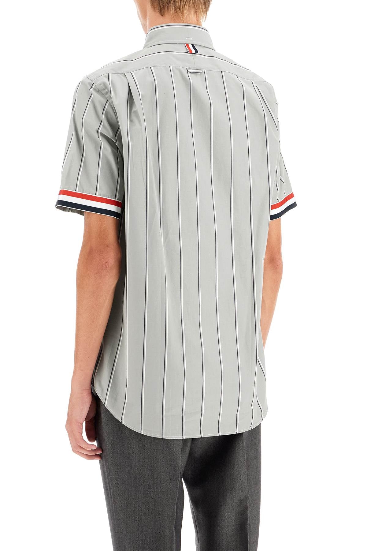 Thom Browne striped short-sleeved shirt Shirts Thom Browne