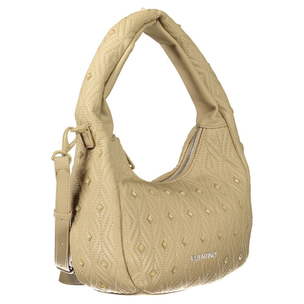 Mario Valentino Beige Polyurethane Women Handbag
