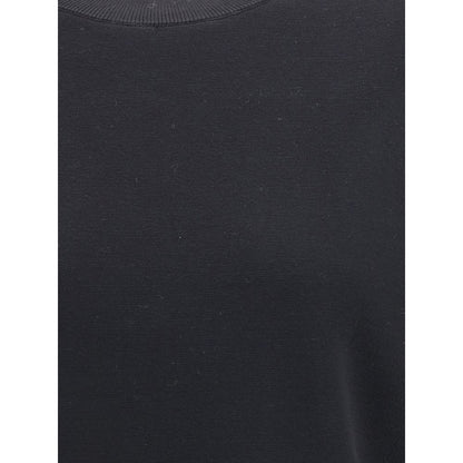Max Mara Black Polyester T-Shirt Max Mara