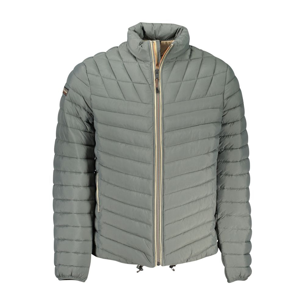 Napapijri Green Polyamide Jackets And Coat