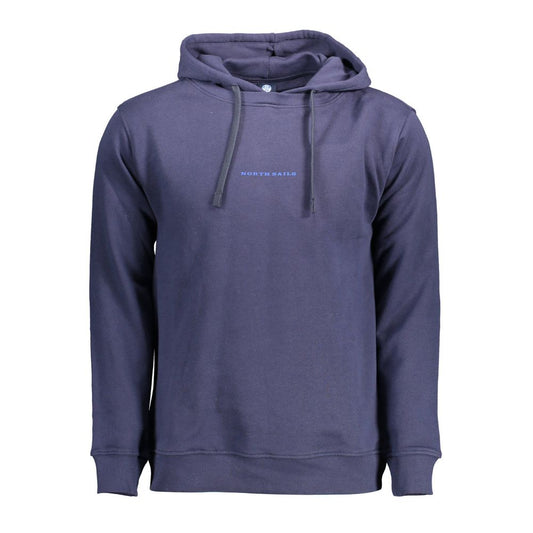North Sails Blu Cotton Men Sweatshirt North Sails