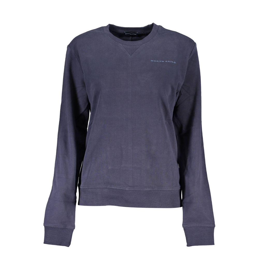 North Sails Blu Cotton Womens Sweatshirt
