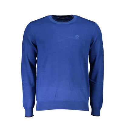 North Sails Blue Organic Cotton Men's Sweater North Sails