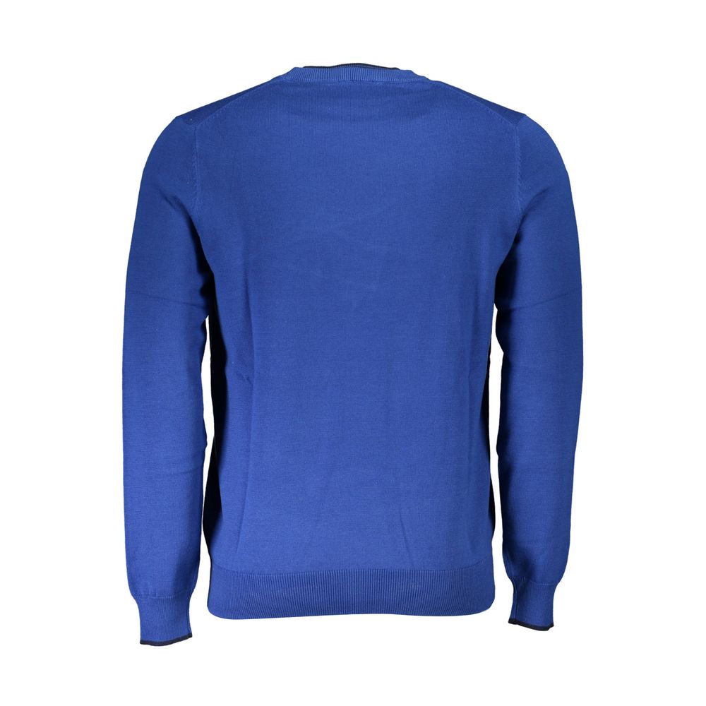 North Sails Blue Organic Cotton Men's Sweater North Sails