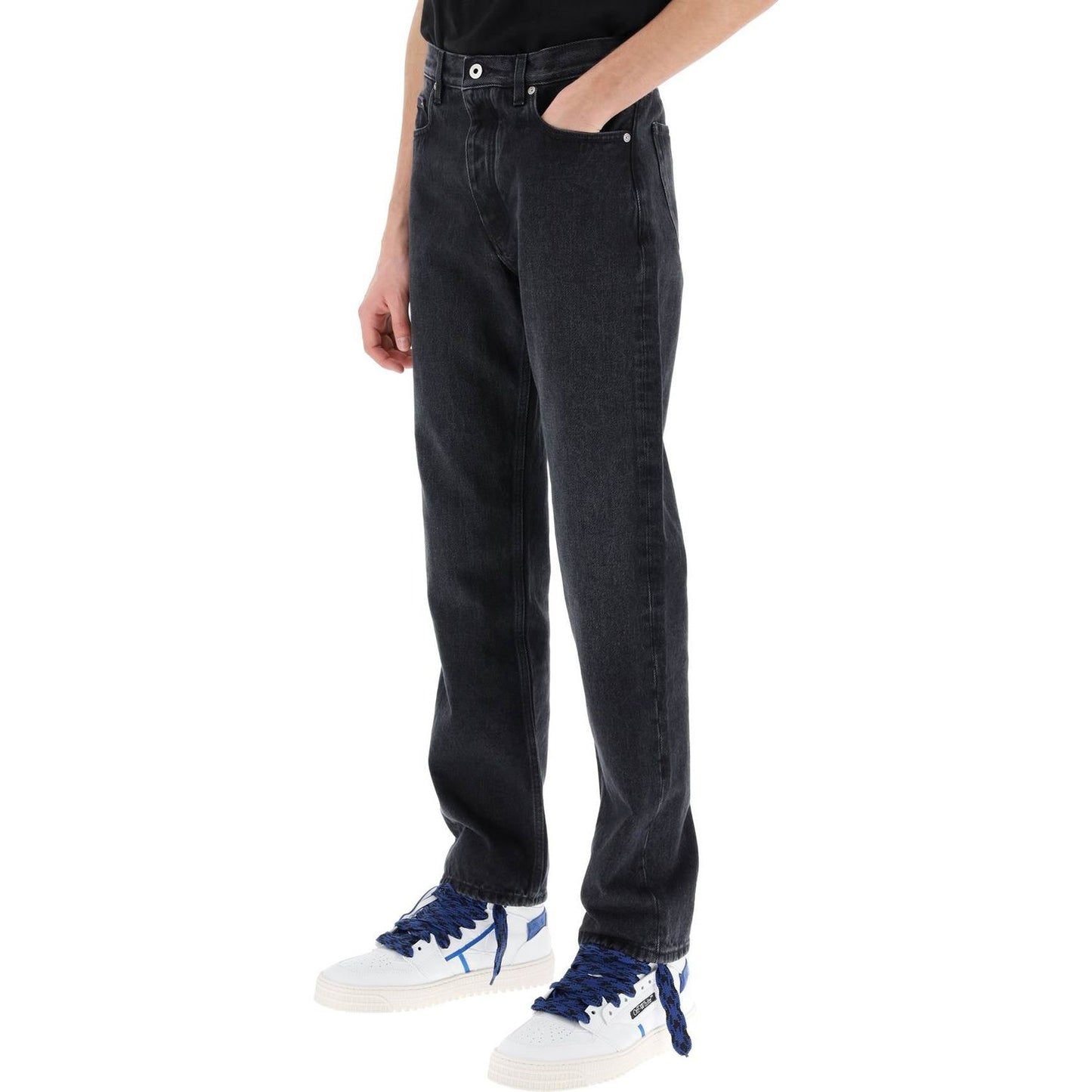 Off-White regular jeans with tapered cut Jeans Off White