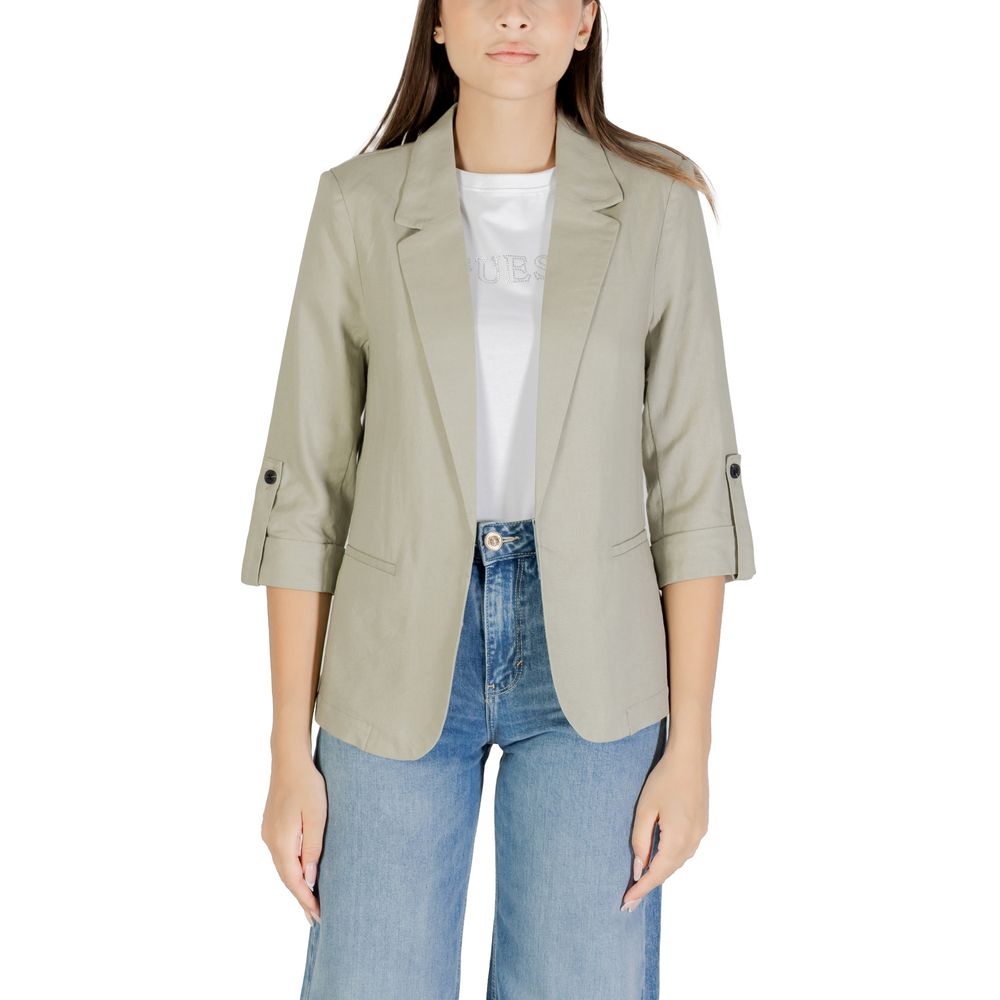 Only Green Linen Blazer Only
