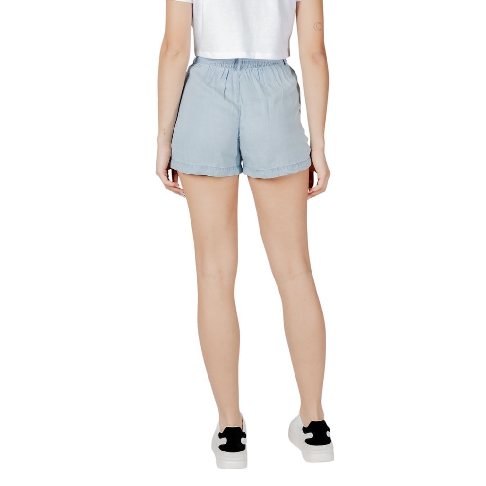 Only Light Blue Lyocell Shorts