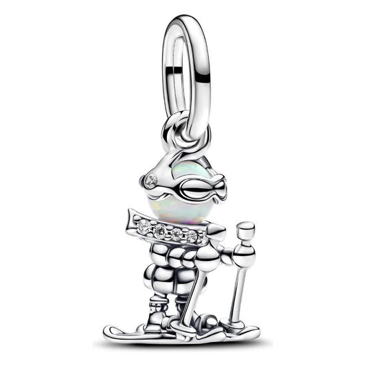 PANDORA CHARMS Mod. SKIER DANGLE DESIGNER FASHION JEWELLERY