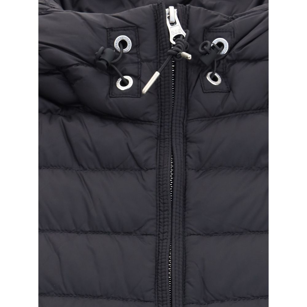 Parajumpers Black Nylon Coat Parajumpers