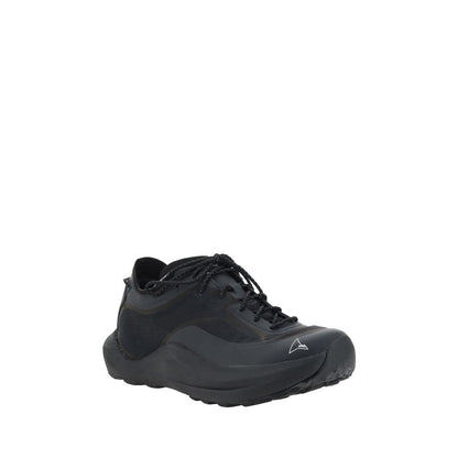 ROA Black Rubber Athletic Sneakers