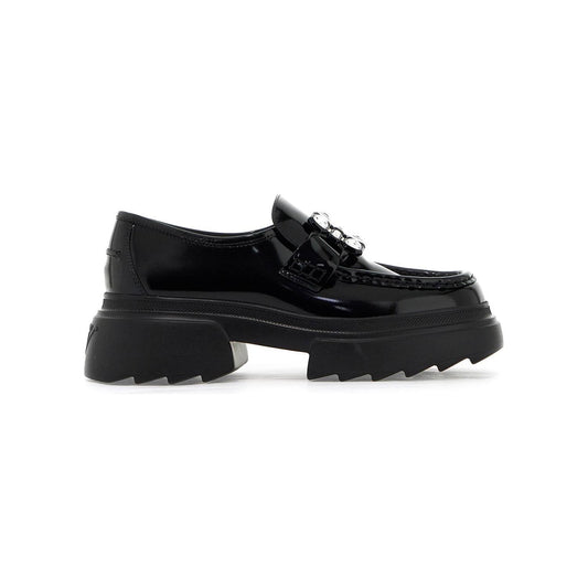 Vivier wallaviv patent leather loafers with rh Loafers Roger Vivier