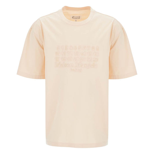 Maison Margiela embroidered numeric logo t-shirt Topwear Maison Margiela