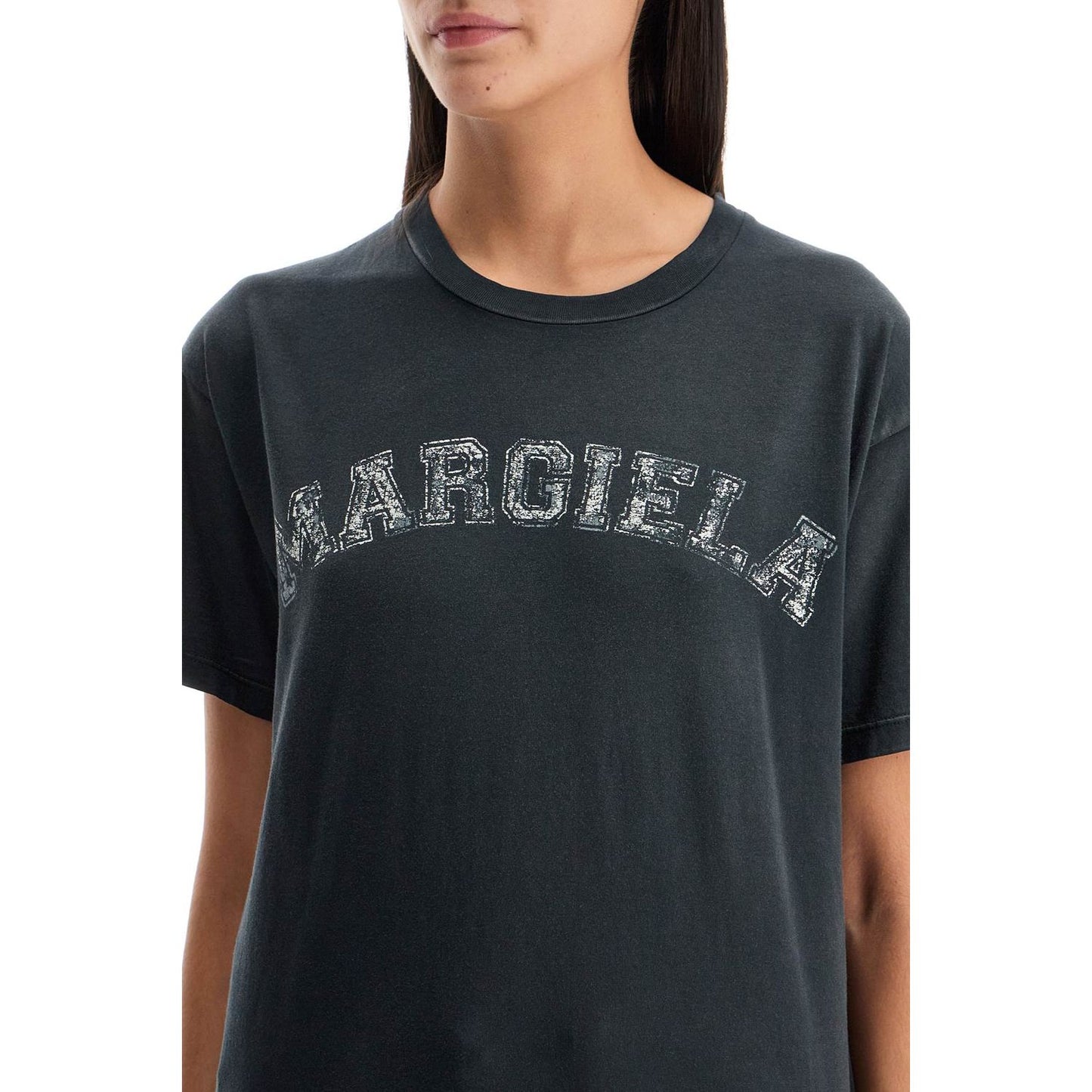 Maison Margiela logo t-shirt Topwear Maison Margiela