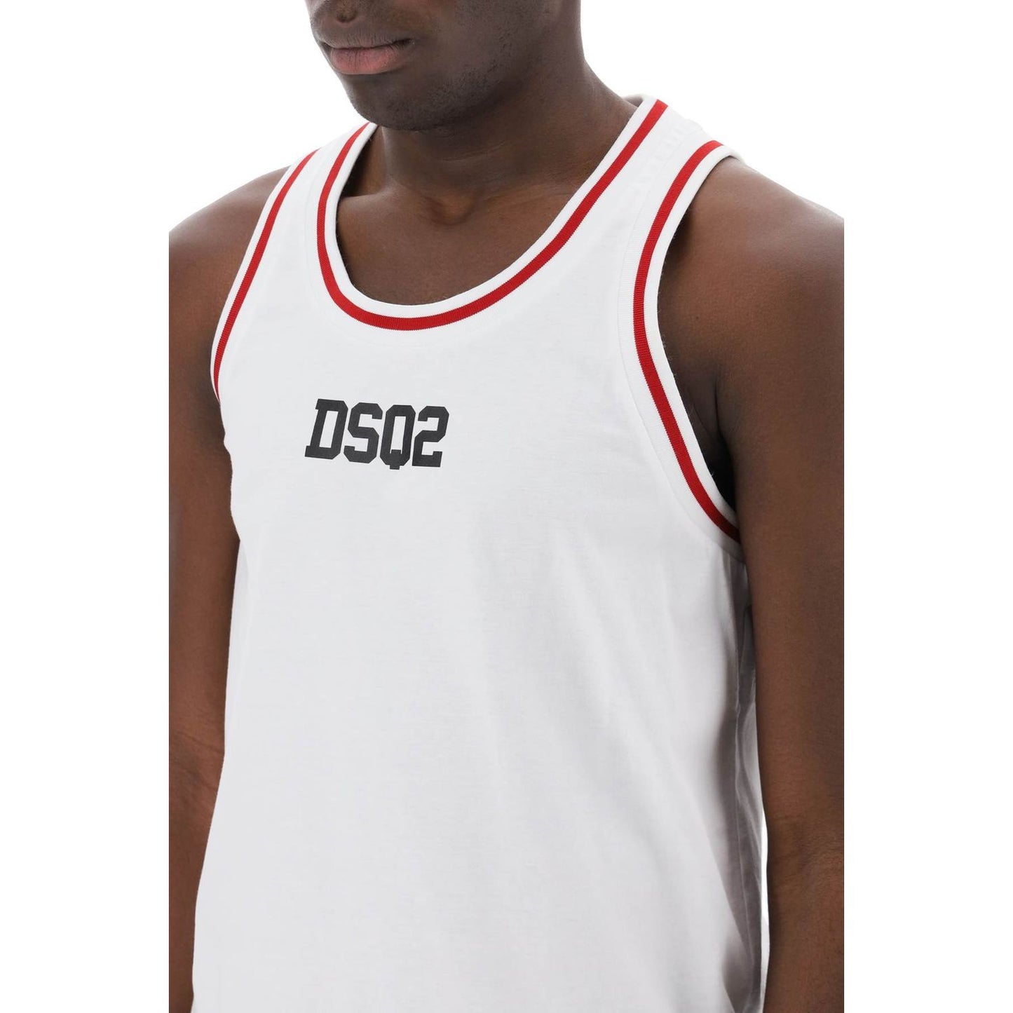 Dsquared2 "cotton dsq2 cool tank Topwear Dsquared2