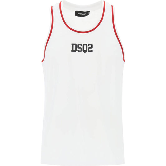 Dsquared2 "cotton dsq2 cool tank Topwear Dsquared2