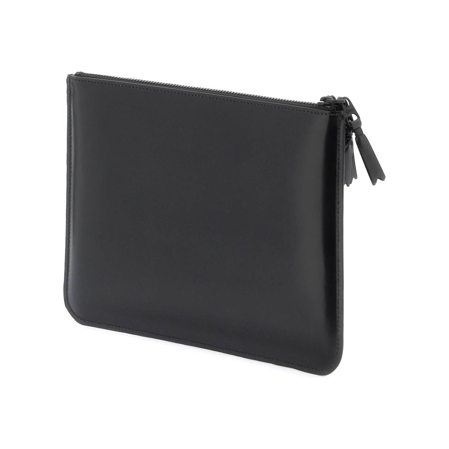 Comme Des Garcons Wallet brushed leather multi-zip pouch with Business & travel bags Comme Des Garcons Wallet